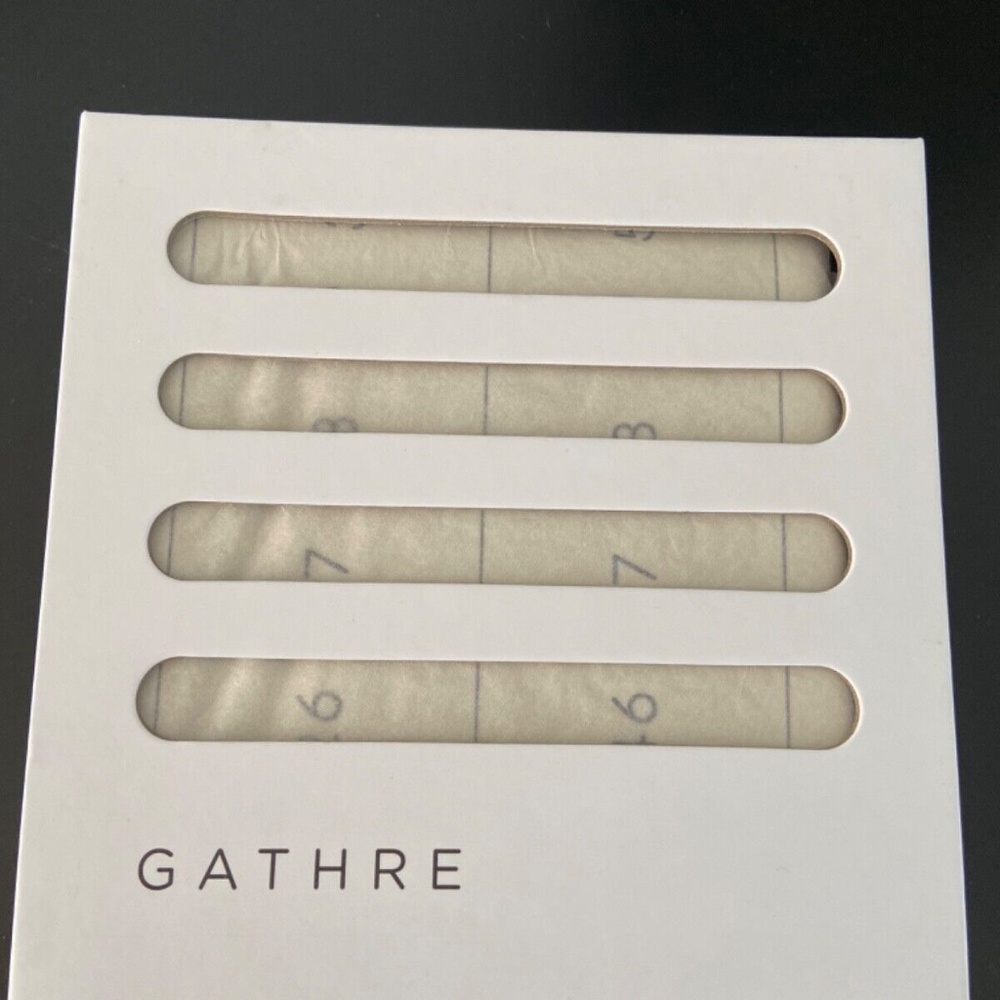 Gathre Micro Extra Small Leather Changing Mat/Baby Mat/Placemat - Numbers